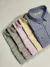 CAMISA OXFORDINE MANGA LONGA AZUL - loja online