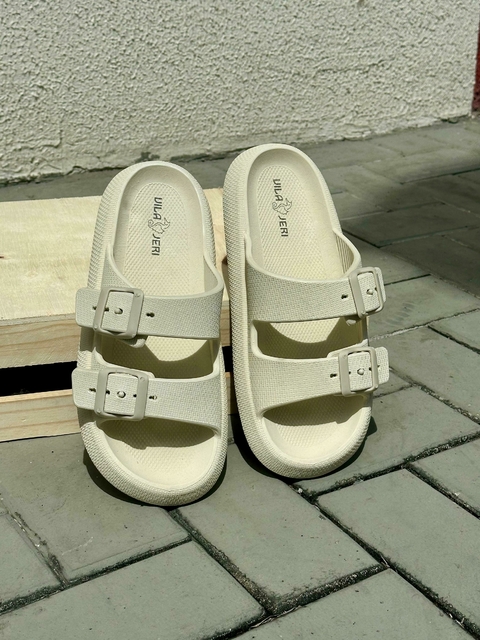SANDÁLIA BIRKEN NUVEM OFF WHITE - comprar online