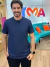 T-SHIRT TEXTURIZADA MARINHO - comprar online