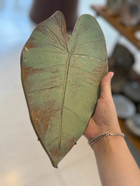 Folha Antúrio de Parede G- verde - comprar online