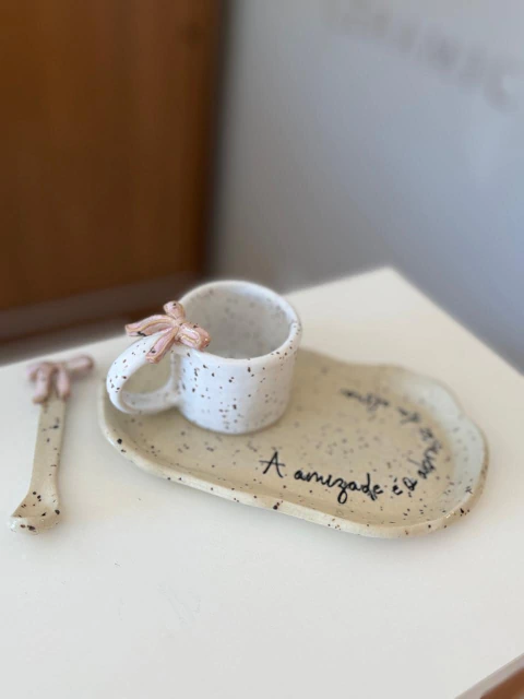 Conjunto Organico Laços Cafezinho - Amizade - comprar online