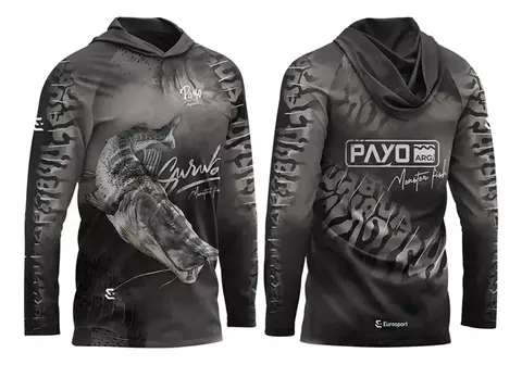 Remera Payo Monster - SURUBI - Secado Rápido Capucha Filtro Uv