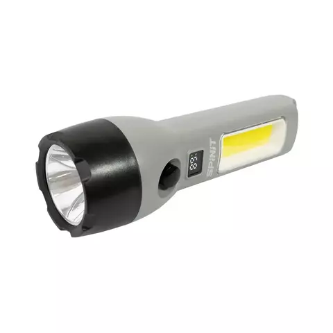 Linterna Led Spinit City 300 Lum Recargable Solar / Usb