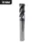 Fresa de 4 cortes HRC55 com diâmetro de 10mm, ideal para corte de inox e aço galvanizado.