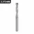 Fresa 2 Cortes Helicoidal UpCut - 3.175mm