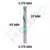 Fresa 2 Cortes UpDown DLC - 3.175mm na internet