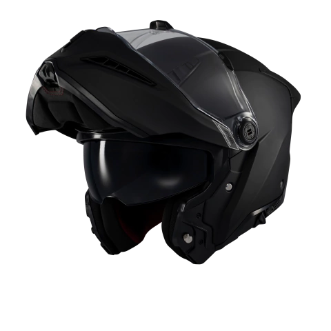 Casco Rebatible Axxis Ghostfighter SV Solid A1 Negro mate Vxv - comprar online