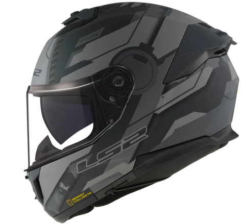 Casco Moto Integral LS2 808 Stream II Shadow Titanium doble visor Vxv - comprar online