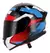 Casco Moto Nzi Go Rider Stream Quadri Doble Visor Vxv - comprar online