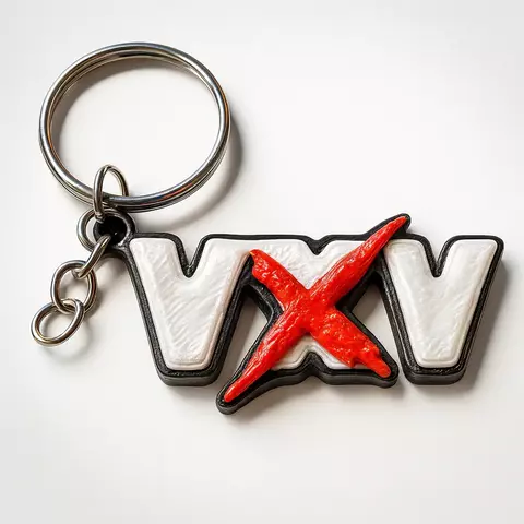 Llavero VXV Rojo #Facherizado (Regalo) - comprar online