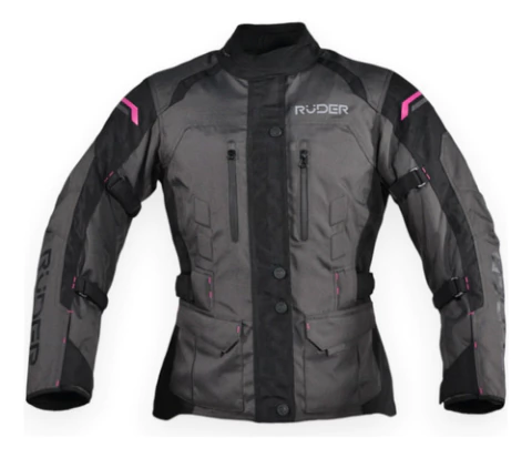 Campera Moto Mujer Cordura Protecciones Parca Ruder Ares Vxv - comprar online