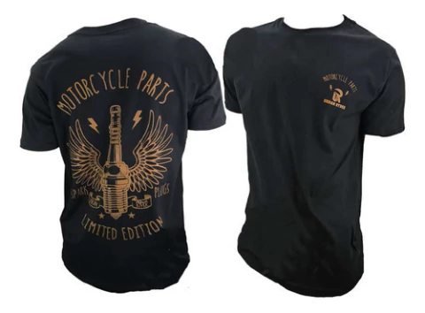 Remera Para Moto Urbana Motorcycle Parts #facherizado Vxv