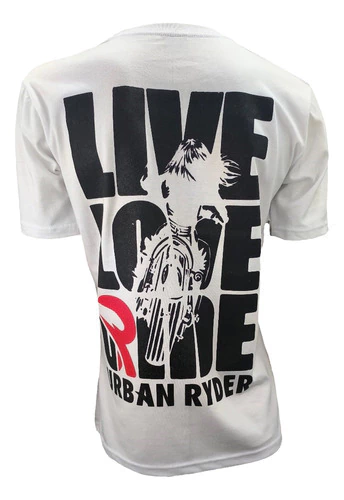 Remera Para Moto Urbana Mujer Love Ride #facherizada Vxv