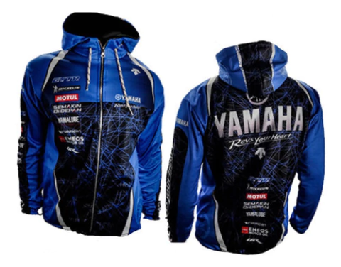 Campera Yamaha Ketten Frizado Deportivo Moto Vxv