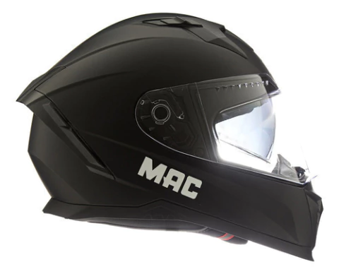 Casco Moto Integral Doble Visor Mac 069 Force Solid Vxv