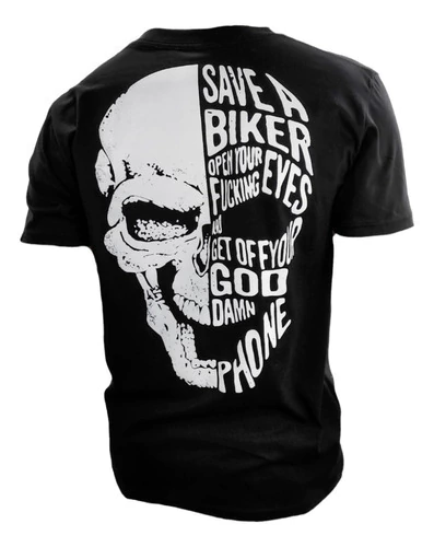 Remera Para Moto Urbana Biker #facherizado Vxv