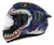 Casco Moto Integral Mt Targo Pro Sharky B7 Azul +spoiler Vxv - comprar online