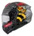 Casco Moto Integral Mt Targo Pro Bee B5 Gris + Spoiler Vxv