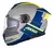 Casco Moto Axxis Hawk SV Evo Daytona C2 Gris Mate Doble Visor Vxv