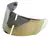 Visor Ls2 353 Rapid 320 Stream Evo Iridium Silver Gold