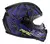 Casco Moto Mac Bass Kinks Integral Simple Visor Vxv - VXV MOTOS