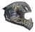 Casco Integral Moto Mac 070 Volt Lovepredator Dorado Vxv - VXV MOTOS