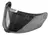 Visor Mac Ff166 Blaze Espejado Negro Dorado Azul Clear