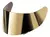 Visor Ls2 352 Rookie Dark Iridium Silver Gold Electric Red Blue - VXV MOTOS