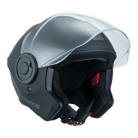 Casco Abierto moto Fibra Bit Mate Vxv