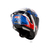 Imagen de Casco Integral Nzi Trendy 3 + 2 Visores Alerón Vxv