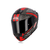 Casco Integral Nzi Trendy 3 Overtaking Antracita Rojo Mate Blanco Negro Brillo + 2 Visores + Alerón VXV en internet