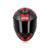 Casco Integral Nzi Trendy 3 Overtaking Antracita Rojo Mate Blanco Negro Brillo + 2 Visores + Alerón VXV - VXV MOTOS