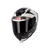 Casco Integral Nzi Trendy 3 Canadian Blanco Negro Brillo + 2 Visores + Alerón VXV - VXV MOTOS