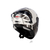 Casco Integral Nzi Trendy 3 Canadian Blanco Negro Brillo + 2 Visores + Alerón VXV en internet