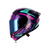 Casco Integral Nzi Trendy 3 + 2 Visores Alerón Vxv