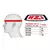 Casco Integral Nzi Trendy 3 Rapid Blanco Rojo Brillo + 2 Visores Alerón Vxv - tienda online