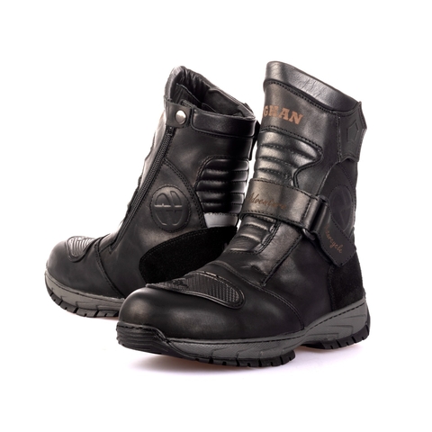 Botas de cuero para moto nighan modelo Adventure Motociclistas