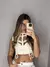 TOP BRANCO TRANÇADO - Hesta Store