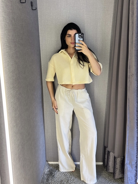 CAMISA CROCHÊ