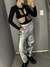 CALÇA COURO JOGGER