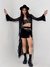 CORSELET COURO TAXAS - loja online