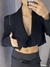 CROPPED CAMISA LINHO