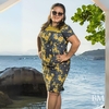 Vestido Tatiane Estampado e Bordado no Decote GGreice BM0158