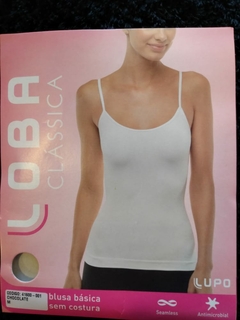 Blusa AF Básica, Sem Costura, Natural, Loba BM0476 - comprar online