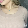 Blusa Decote Redondo, Bege, Malha Canelada, Manga Longa, Mirasul BM0845