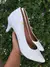 Scarpin Feminino Salto Baixo 5cm Branco