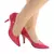 Scarpin Feminino Salto Médio 7cm Pink Verniz