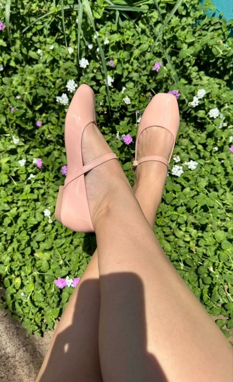 Sapatilha Mary Jane Nude - comprar online