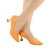 Scarpin Feminino Salto Taça 5cm Laranja - comprar online