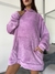 Maxi Buzo Liso “lavanda clarito” en internet